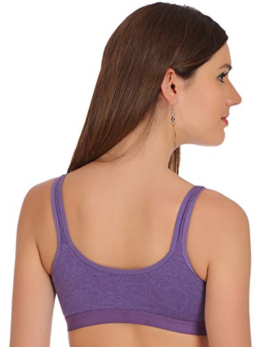 Image of FIMS - Fashion is my style Women?s Cotton Lycra Molded Cup Sports Bra Gym Bra Yoga Bra Running Bra Sports Bra Sports Bra for Women for Gym Sports Bra for Girls Sports Bra for Women Pack of 1