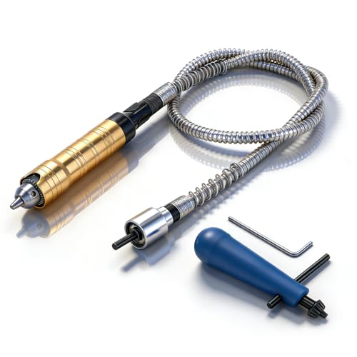 Albero Flessibile Con Mandrino Per Trapano, 113cm Albero Di Prolunga Flessibile Attacco Adattatore Per Alberi Flessibili, 0,3-6,5mm Estensione Flessibile Per Smerigliatrice, Utensili Rotanti
