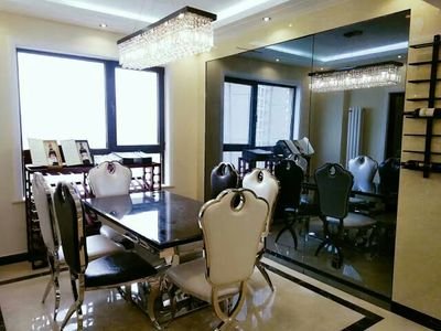 Moooni 10 Lights Rectangular Crystal Chandelier Modern Rectangle Raindrop Chandelier Led Pendant Light Fixture For Dining Room Kitchen Island Black- L47.3 X W9.8 X H9.8 #TOP3