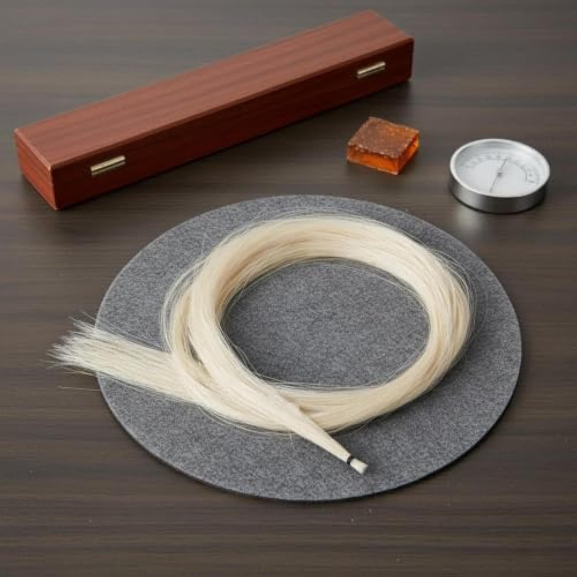 Equine Tail Hair Bundle for Flexible Bow Replacement