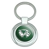 GRAPHICS & MORE Utah Valley University Primary Logo Keychain Classy Round Chrome Plated Metal