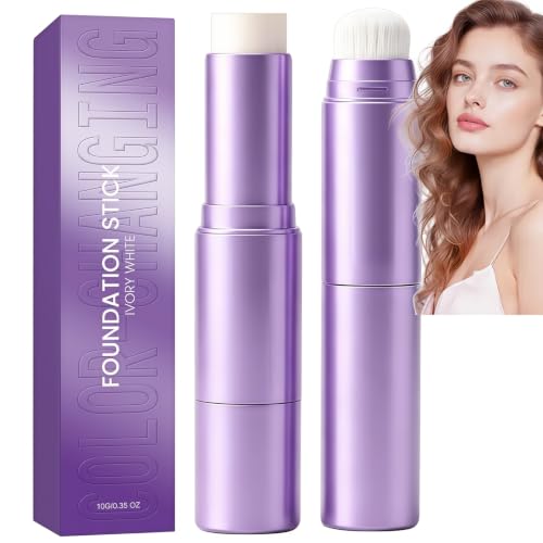 Image of 2-in-1 Colour Changing Foundation Stick,Full Coverage Foundation(1)