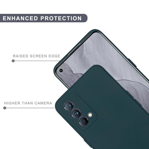 Image of SPRIG Compatible with Realme GT Master 5G Premium FlexTone Back Cover Drop Tested Shock Proof Mobile Case for Men, Women, Boys and Girls with Camera Protection (Dark Green)