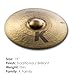 Zildjian K Custom Hybrid Crash Cymbal - 19 Inches