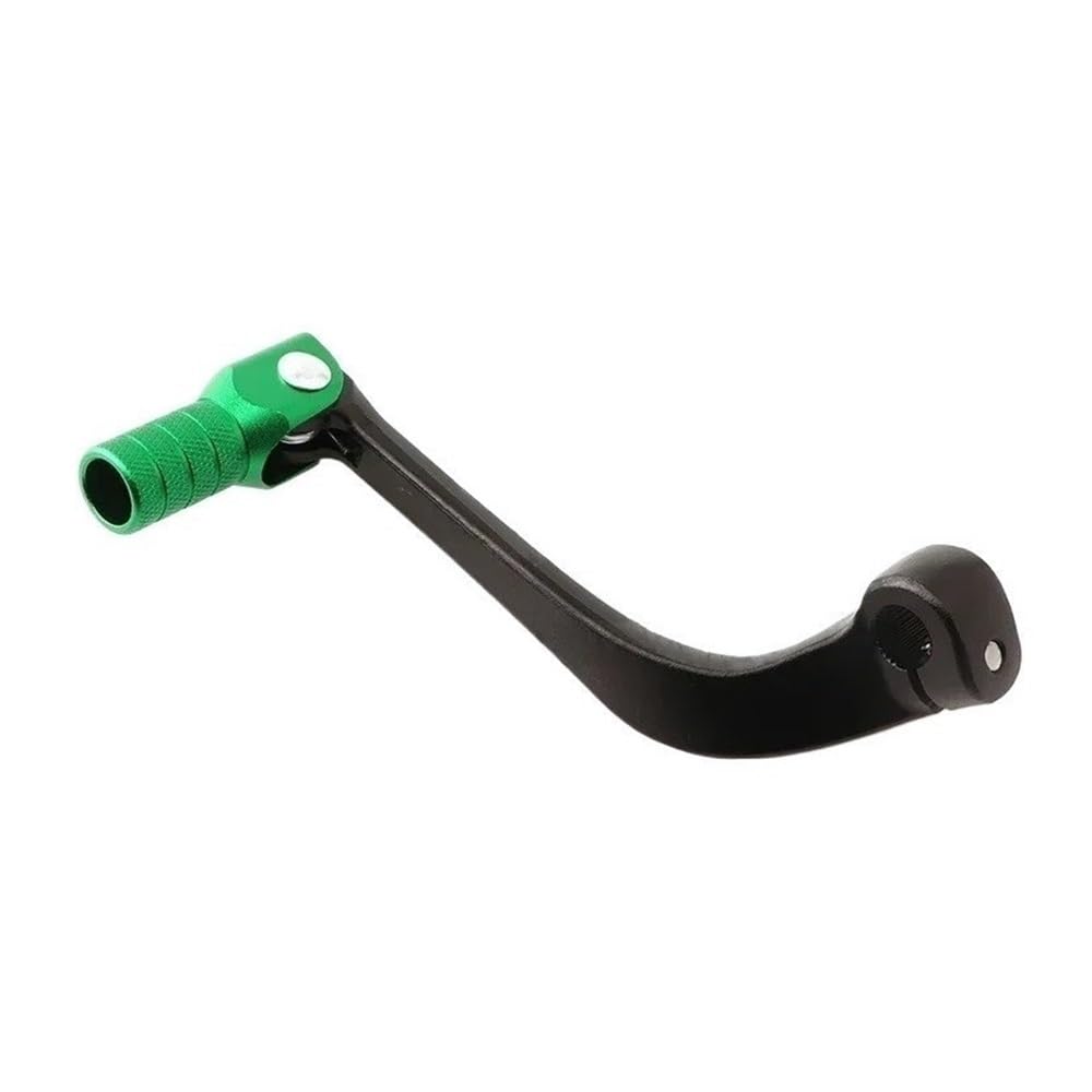 Xwdmcz Green Black Motorcycles Shift Pedal Motorcycle Folding Gear Shift Off-Road For Crf110r Foldable Gear Lever Gear Shifter Toe Pegs Gear Change Linkage