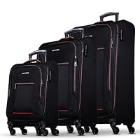 NOWI – NOWI Sevilla Kofferset 3-teilig – Weichschalen Trolley Set (