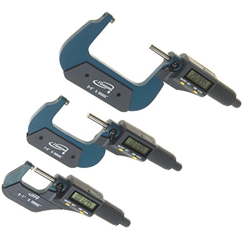 iGaging Digital Micrometer w Data Output 0-3"/0.00005"/0.001mm