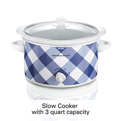 Image of Hamilton Beach Slow Cooker, 3-Quart (33232)