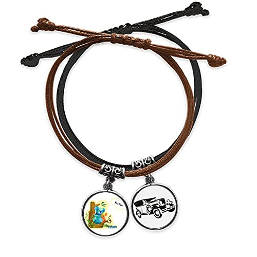 Bracelet Koala et Eucalyptus aquarelle, le cadeau parfait pour passionnés d'Australie