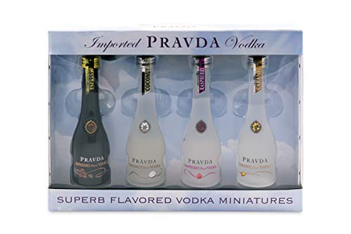 Pravda Vodka Flavored Miniaturen Set Cover