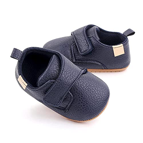 Meckior Infant Baby Boys Girls Classic PU Leather Wedding Loafers...