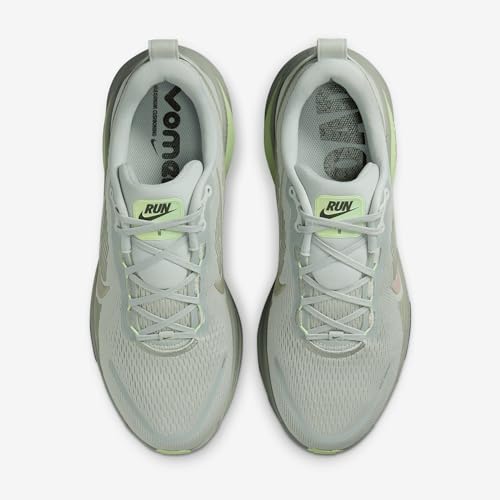 Nike Vomero 18 Men's Road Running Shoes (HM6803-002, Light Silver/Barely Volt/Dusty Olive/College Grey)4