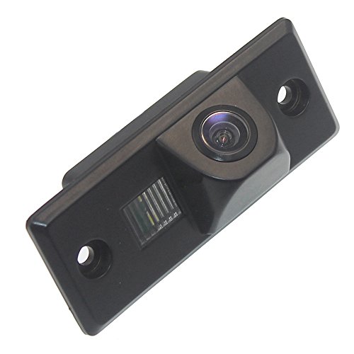 Navinio Caméra De Recul Couleur Vision Nocturne Voiture Camion pour VW Passat B5 Passat (MK5) 2001-2005 Touareg Tiguan Polo Sedan(2008-2009) Fabia