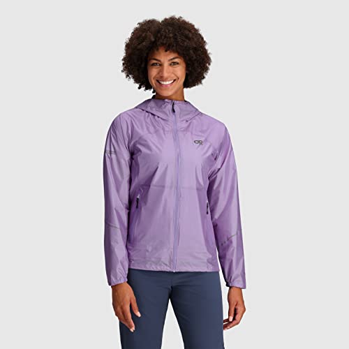 Outdoor Research Women's Helium Rain Jacket, Lavender, S2