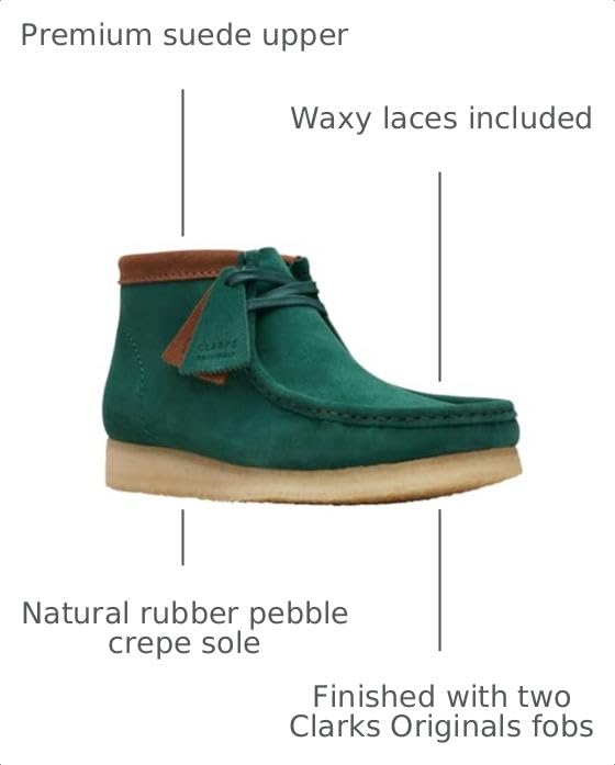 Image of Clarks Men's Wallabee Boot Suede
