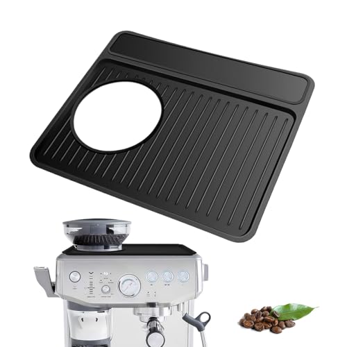 Alfombrilla de café – Cubierta superior impermeable para máquina de café | Accesorios de cocina de grado alimenticio para el hogar, bar, oficina, viajes, por la mañana, encimera, tienda, entusiastas