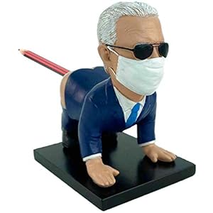 Political Satire Hide in Biden Pen Holder – Prank for Republican or Democrat. Funny Gift for Biden Liberals or Trump…