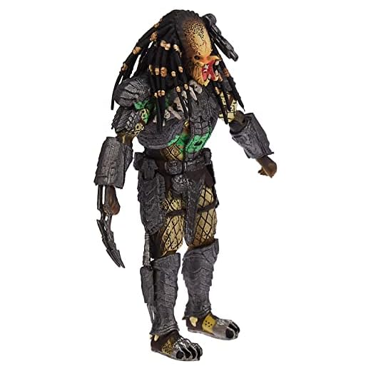 Hiya Toys Alien vs. Predator: Final Battle Damage Scar Predator 1:18 Scale Action Figure, Multicolor