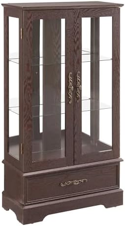 Modern Storage Cabinet, Stylish Cupboard with Adjustable Shelves for Kitchen & Living Room, Versatile Organization Solution, Space-Saving Design