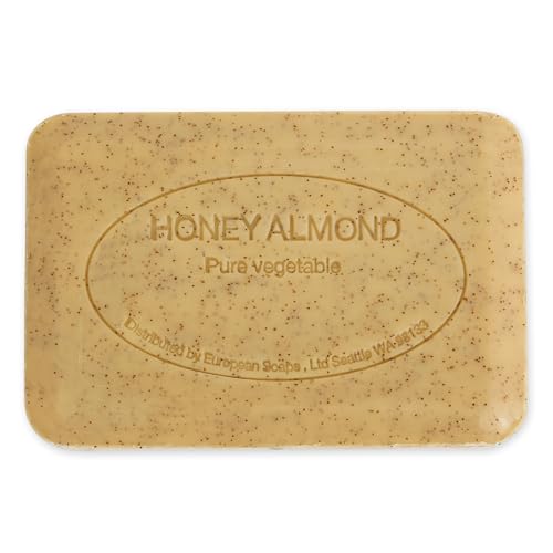 Image of Pre de Provence Artisanal French Soap Bar Enriched with Shea Butter, Honey Almond, 8.8 Ounce