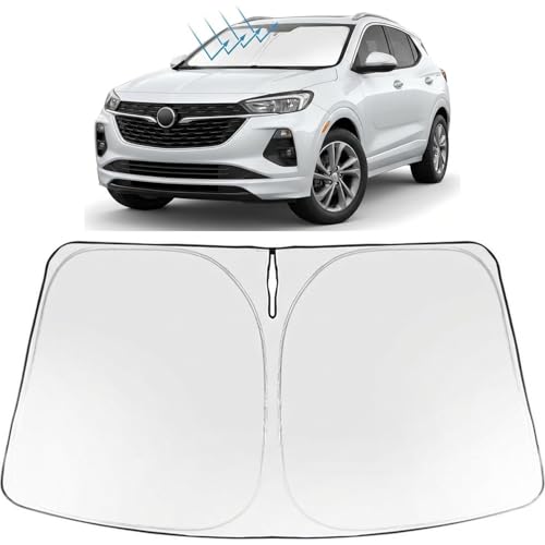 Image of Proadsy Windshield Sun Shade for Buick Encore GX 2020-2026 Foldable Front Sunshade Protector Sun Visor Blocks UV Rays Keep Car Cooler Accessories