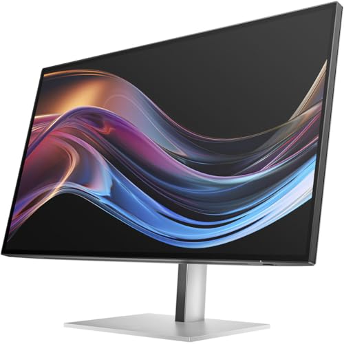 Image of HP 727pk 27 inch Class 4K UHD LCD Monitor - 16:9 - Natural Silver - 27 inch Viewable - in-Plane Switching (IPS) Black Technology - 3840 x 2160-1.07 Billion Colors - 400 Nit - 5 ms - 60 Hz Refresh Rate - Swi