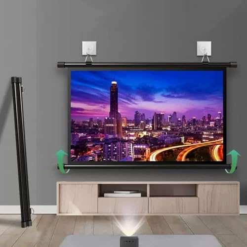 Pantalla Manual de Proyector HD 72 pulgadas 16:9 miniatura 3