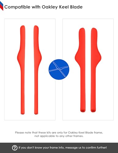 Image of BLAZERBUCK Replacement Ear Socks for Oakley Wingback OX5089 / Wingback SQ OX5148 Eyeglasses