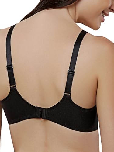 Image of Triumph Modern Finesse Bra For Women Wired Padded Spacer Cup Bra Seamless Breathable T-Shirt Bra Elegant Embroidery Full Coverage Lingerie Innovative Big Cup Support Pack Of 1