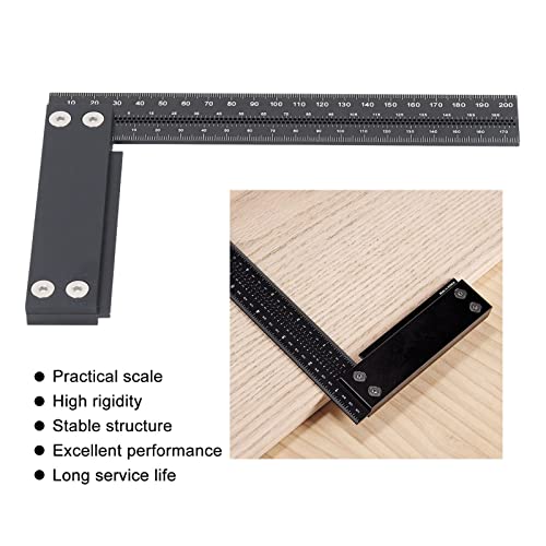 L Posicionamento Quadrado, Escala Prática Braçadeira Ergonômica de Posicionamento em Ângulo Reto par