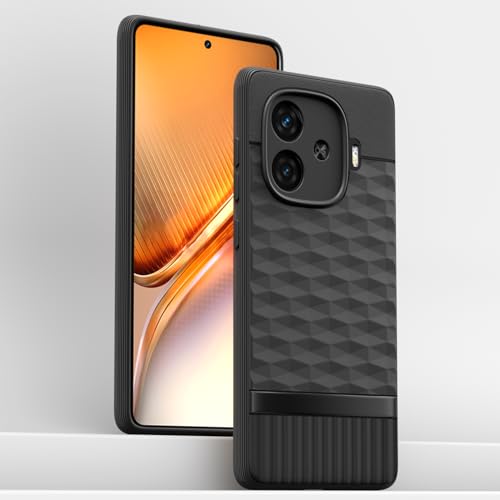 Image of Outlouders Back Cover for iQOO Neo 10R 5G / iQOO Z9 Turbo 5G / Vivo Y200 GT 5G | Full Camera Protection | TPU Soft Flexible Shockproof Back Case (Black)