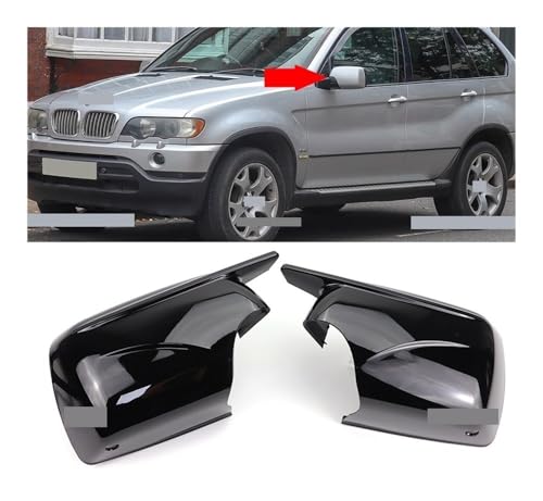 Coques rétroviseur X5 E53 style M contre les coques rayées ou ternes
