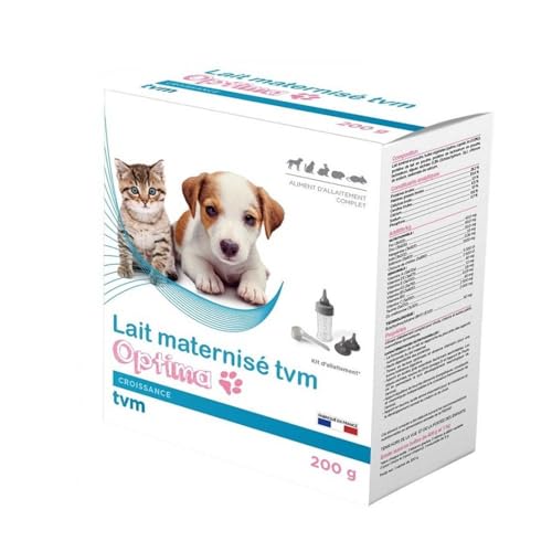 Leche de fórmula para animales 200g Optima Crecimiento TVM