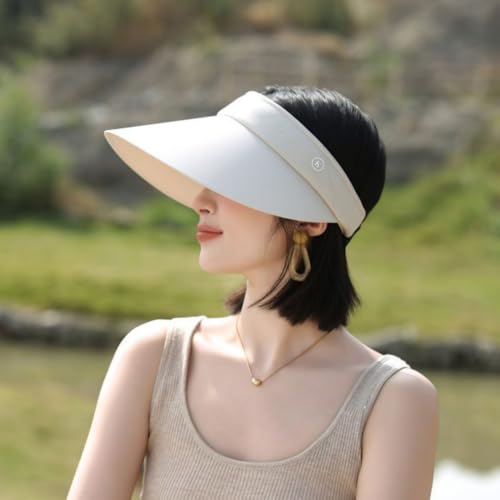Sombrero de sol para mujer con ala ancha desmontable miniatura 5