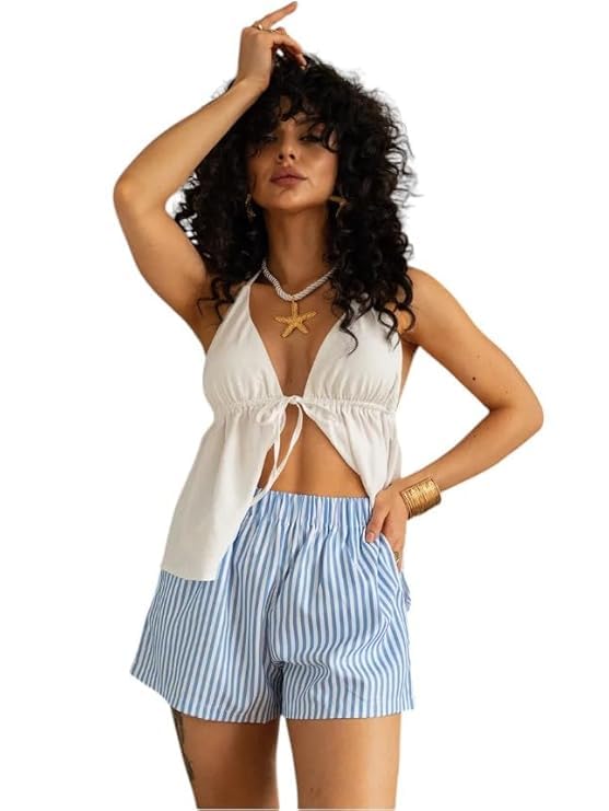 Cotton Shorts for Women | Relaxed Casualwear | Sleep | Nightwear | 100% Cotton | Side Pockets | Elasticated Waist | Lounge Shorts | Unisex Boxer