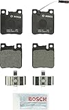 BOSCH BP603 QuietCast Premium Semi-Metallic Disc Brake Pad Set - Compatible with Select Mercedes-Benz (C CL CLK E S SD SE SEC SEL SL AMG) 280, 300, 320, 350, 400, 420, 430, 500, 550, 600 + More; REAR