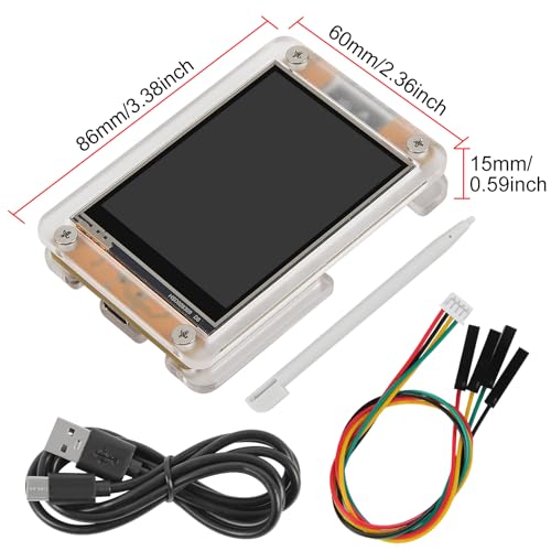ESP32 Touchscreen 2.8inch TFT LCD Display ESP-WROOM-32 ILI9341 Resistive Touch Module ESP32-2432S028R Bluetooth WiFi Dual Core Development Board 240 * 320 for Arduino (2pcs with Acrylic Case) - Image 4