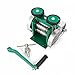 SAHUANIYE Commercial 85mm Manual Jewelry Press,Rolling Mill Sheet Metal Drawing Machine, Hand Gold and Silver Jewelry Press, Combined Rolling Machine Jewelry Tools/Equipment (Green)