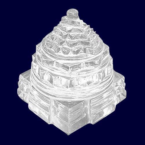COPURE® Vedic Sphatik Meru Shree Yantra Maha Meru Sri Chakra for Puja Worship - 30 Gram