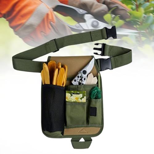Sac banane outils de jardin compartimenté pour petit outil à main - 7