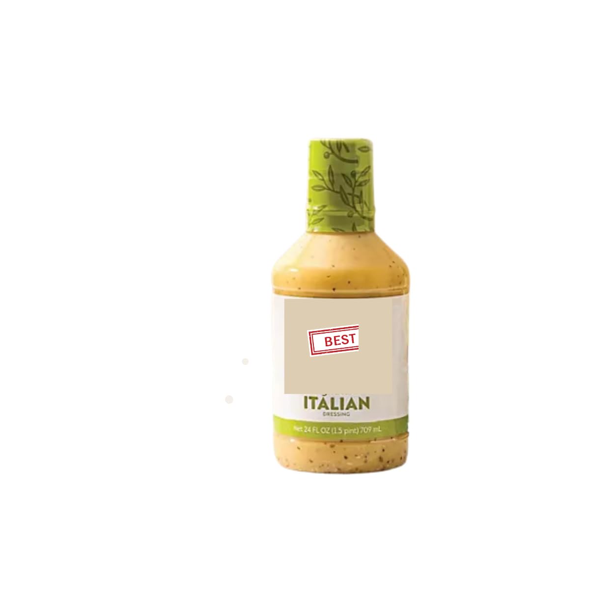 Italiaaan 24 Oz - Garden Italian Dressing - Garden Dressing (Luxenton Tradmark Spoon Included)