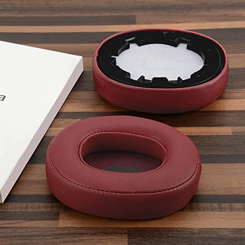 Image of Geekria Replacement Ear Pads Compatible with JBL Tune720BT / Tune750BTNC / Tune710BT / Tune700BT / Tune760NC / Tune770NC Wireless Over-Ear Headphones Ear Cushions, Repair Parts (Red)