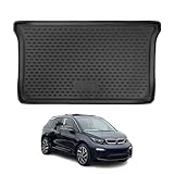 OMAC Cargo Mats Liner for BMW i3 2014-2021 Rubber TPE Black 1Pc