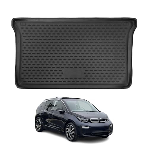 OMAC Cargo Mats Liner for BMW i3 2014-2021 Rubber TPE Black 1Pc