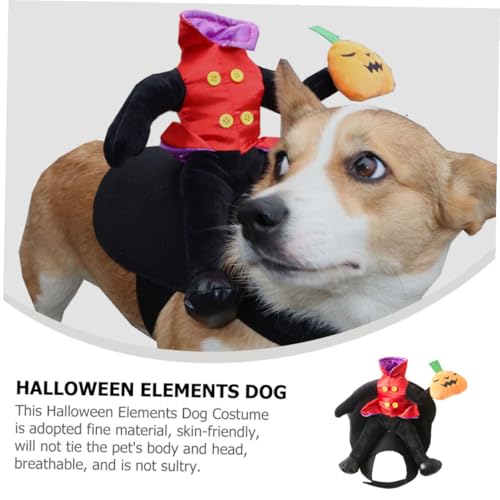 Disfraz de Calabaza Halloween ERINGOGO Talla S para Perros miniatura 5