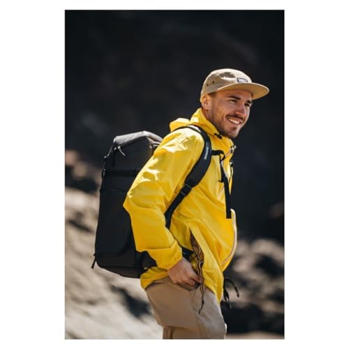 Image of NANUK N-PVD 30L Camera Backpack - Water-Repellent with Rain Cover, Fits 2 Cameras, Drone, Tripod & 16 inch Laptop Compartment, Carry-On Approved - For Photographers, Travel & Hiking - Black