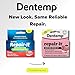 Dentemp Repair Kit - Repair-It Advanced Formula Denture Repair Kit - Repairs Broken Dentures, Mends Cracks and Replace Loose Teeth - 3 Pack (9 Count) - (Packaging May Vary)