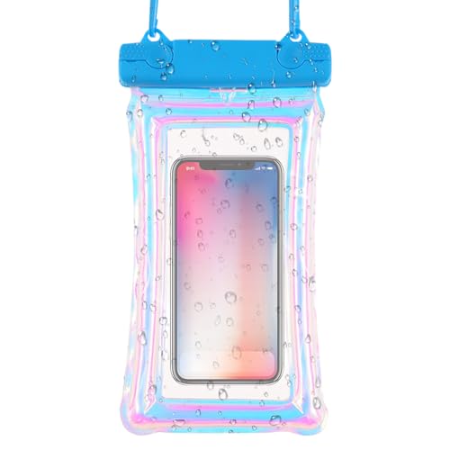 Baoqifong Protección subacuática para teléfono móvil, bolsa para teléfono móvil subacuática reutilizable con cordón, bolsa de buceo con función táctil, para uso diario, actividades al aire