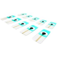 C-SPE Carbon Chip Electrode for Electrochemical Sensing - 3-in-1 Screen Printed Electrode Kit10pcs