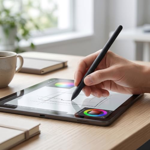 Lápiz óptico de precisión con 4096 niveles de presión para diseñar en tu tableta Tab S10 FE negra 4